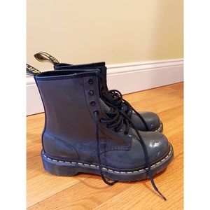 Grey Dr. Martens- NEVER WORN